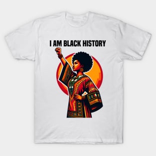 I Am Black History Month African American T-Shirt